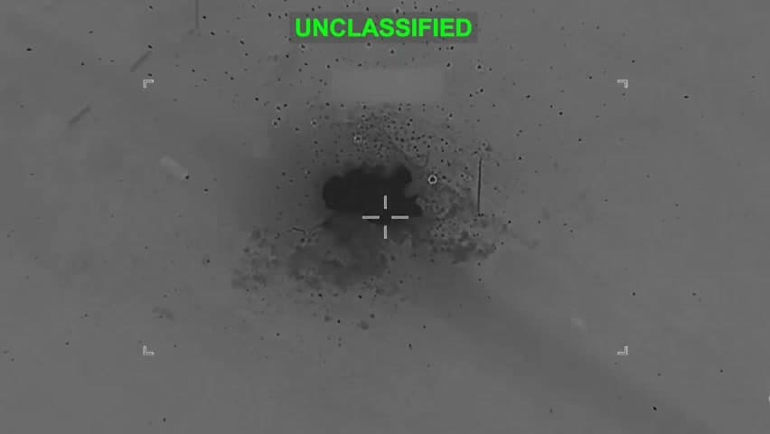 Pentagon Releases Footage of Strikes on Iran as Middle East
