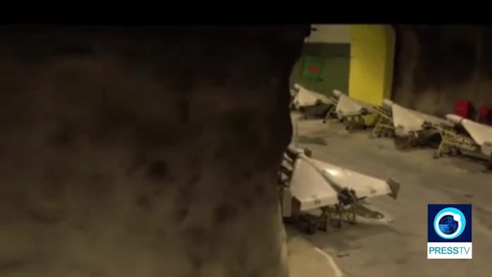Iran Releases Footage of Massive Drone Arsenal and Launch