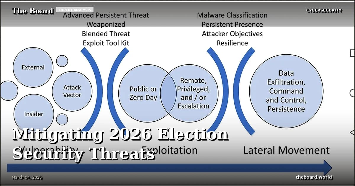 Mitigating 2026 Election Security Threats