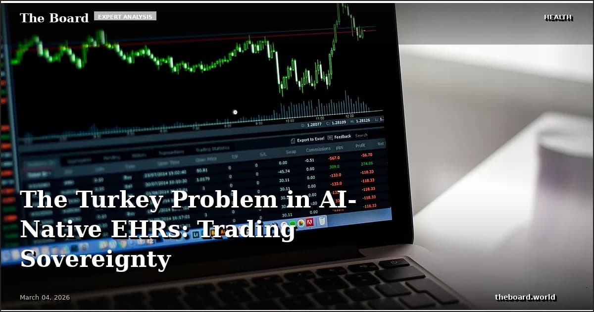 The Turkey Problem in AI-Native EHRs: Trading Sovereignty